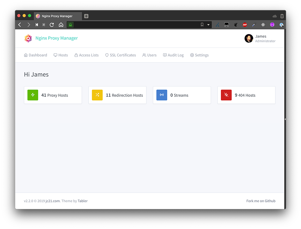 /bastion/nginx-proxy-manager/raw/commit/cf8812c932598fca700e219c0b4d447ed7e57ac4/docs/.vuepress/public/screenshots/dashboard.png